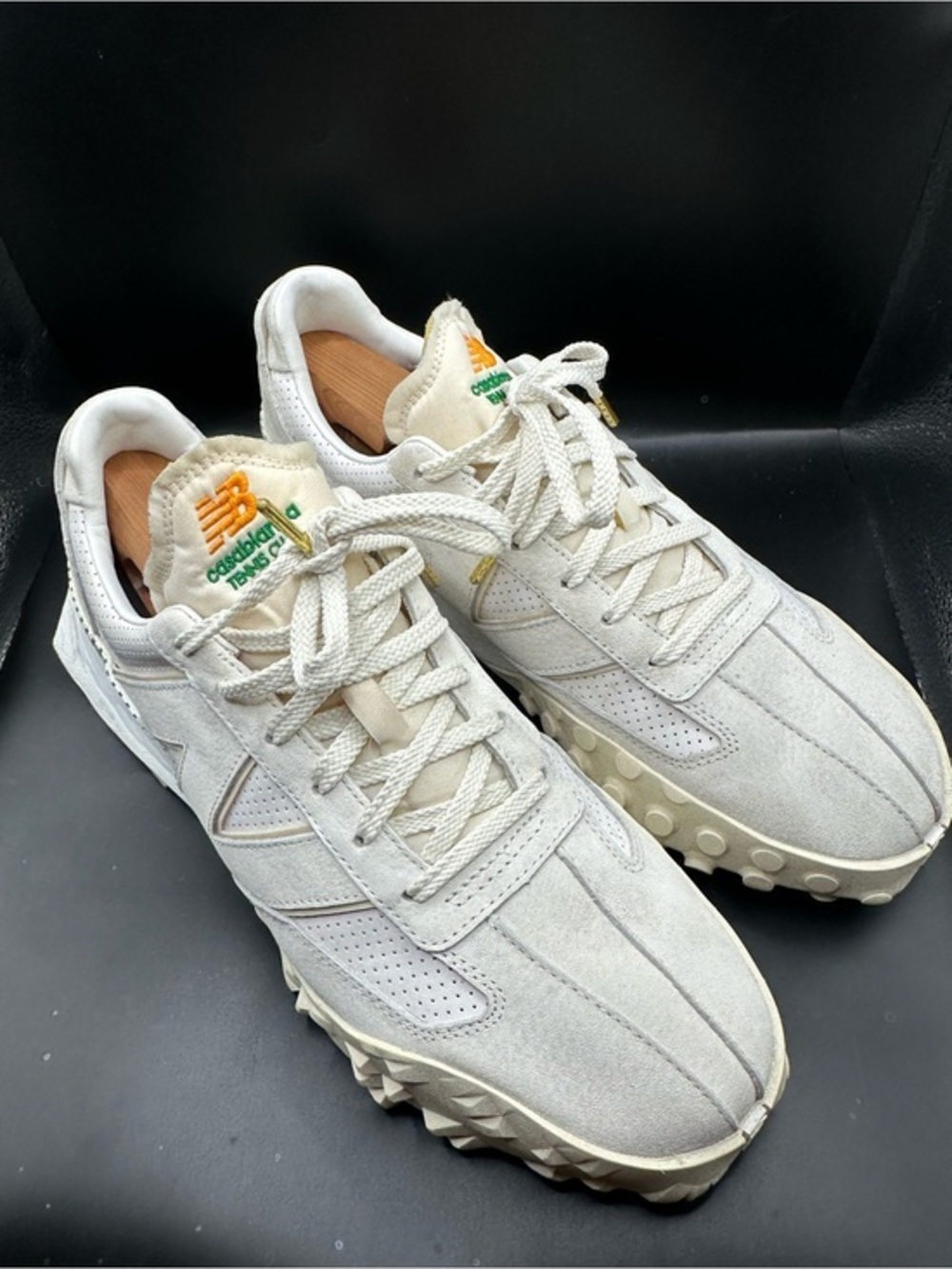 Casablanca New Balance Off-White/Cream XC-72 Runners US12